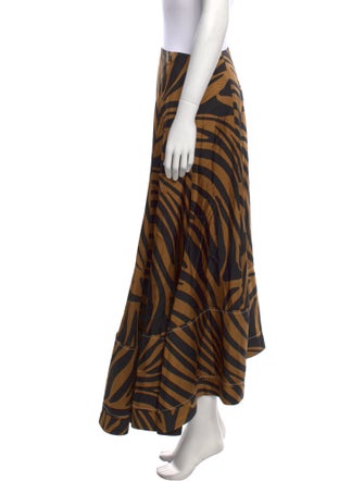 3.1 Phillip Lim Silk Midi Length Skirt