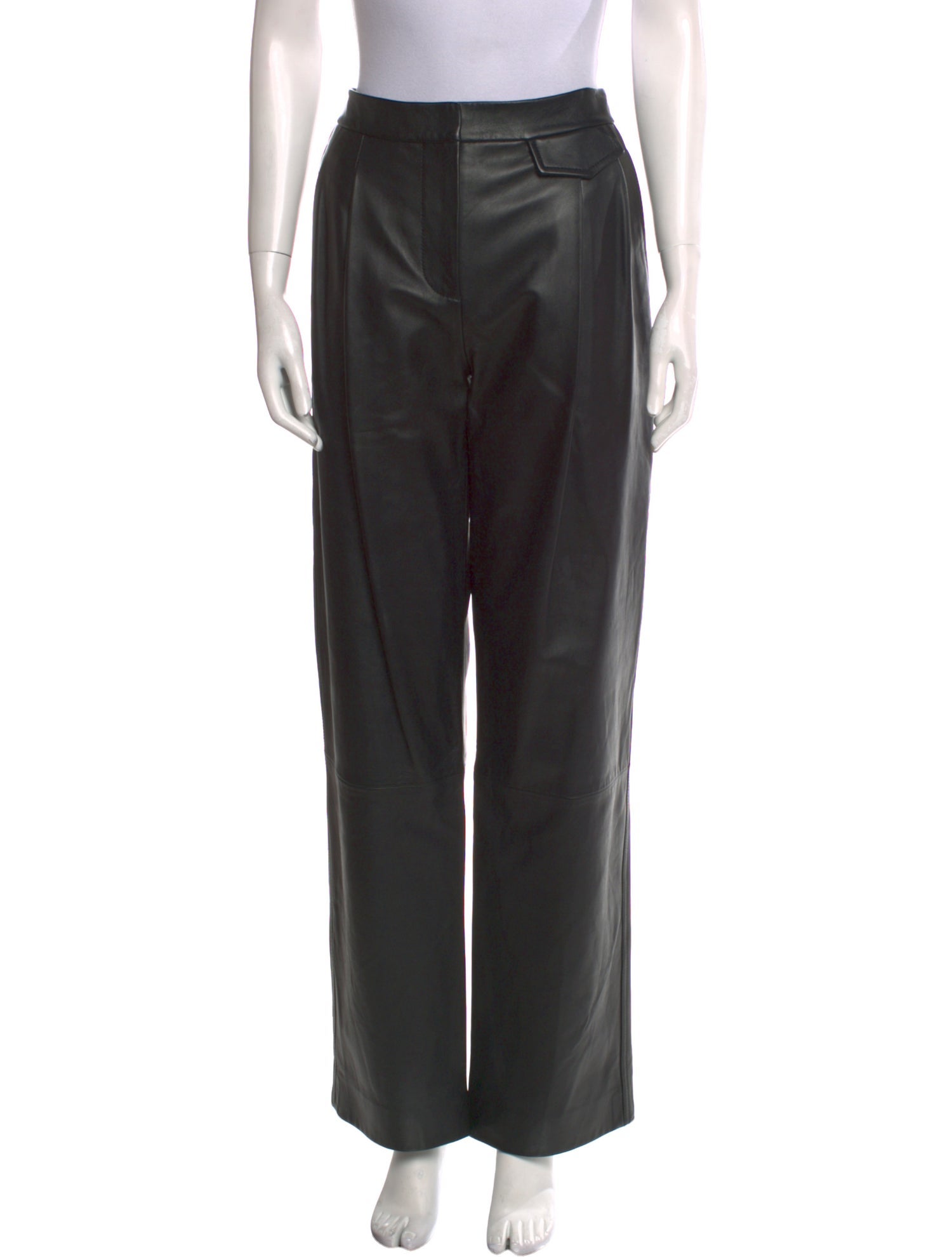 3.1 Phillip Lim Leather Wide Leg Pants
