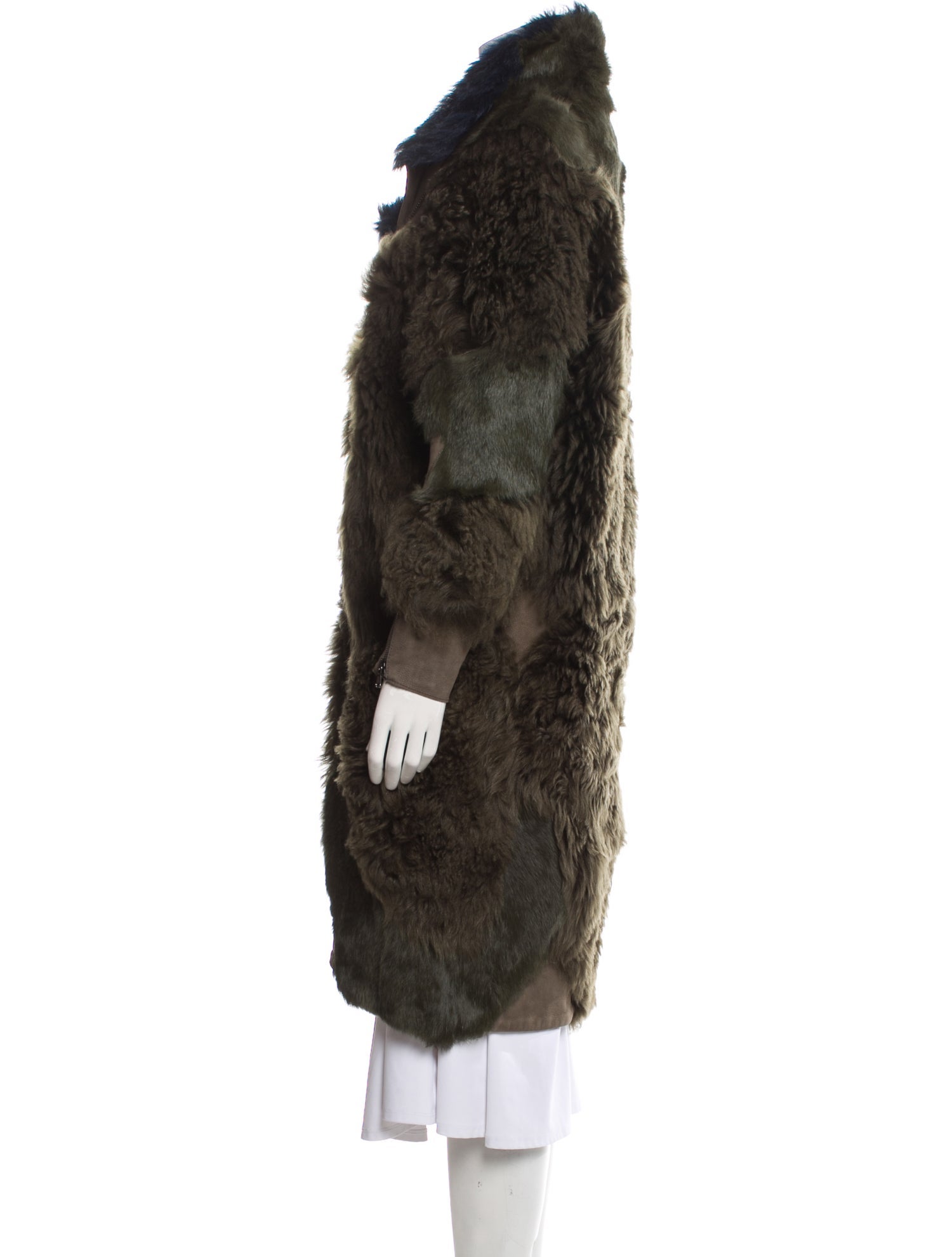 3.1 Phillip Lim Lamb Leather Faux Fur Coat w/ Tags