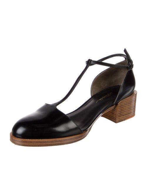 3.1 Phillip Lim Leather T-Strap Pumps
