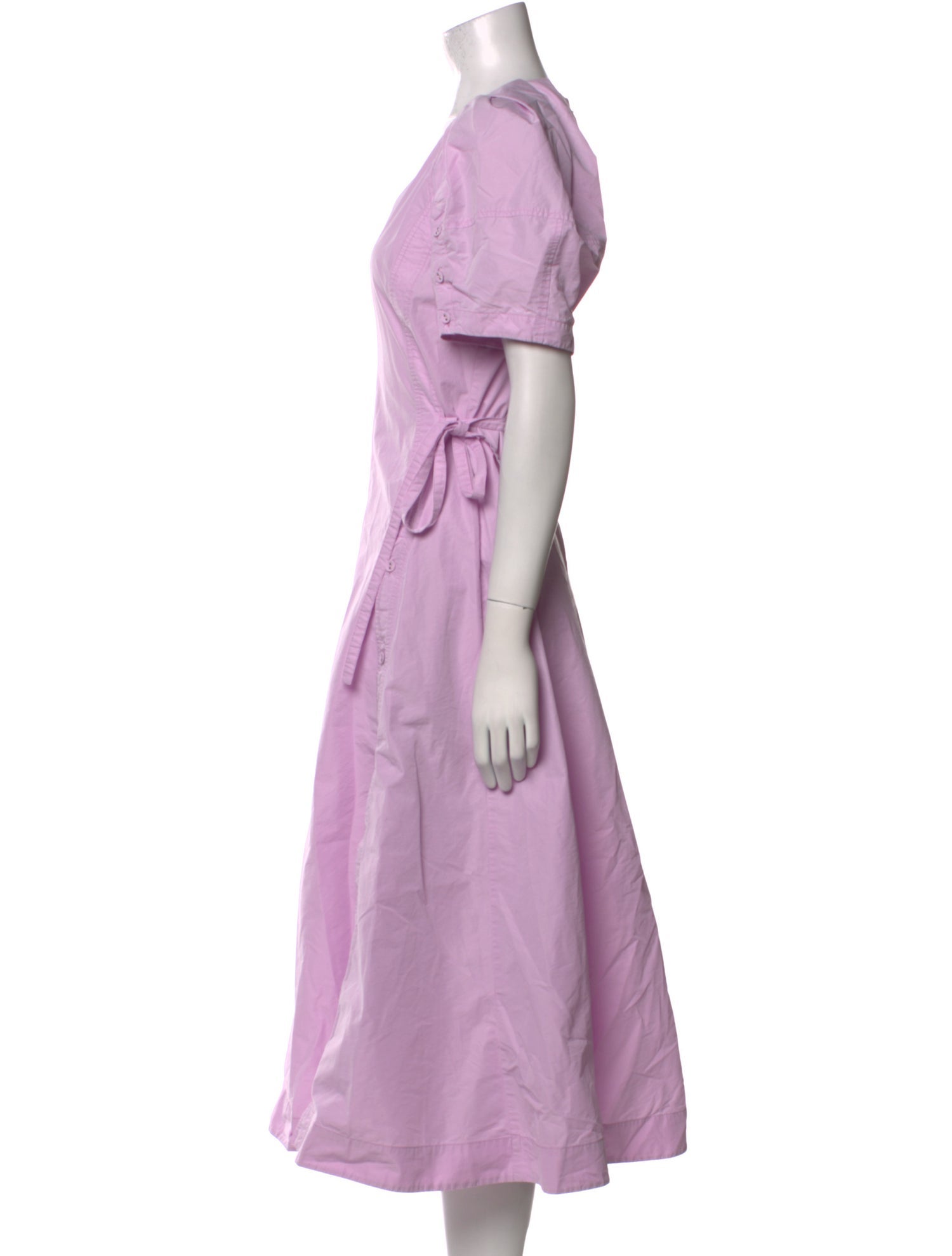 3.1 Phillip Lim V-Neck Midi Length Dress