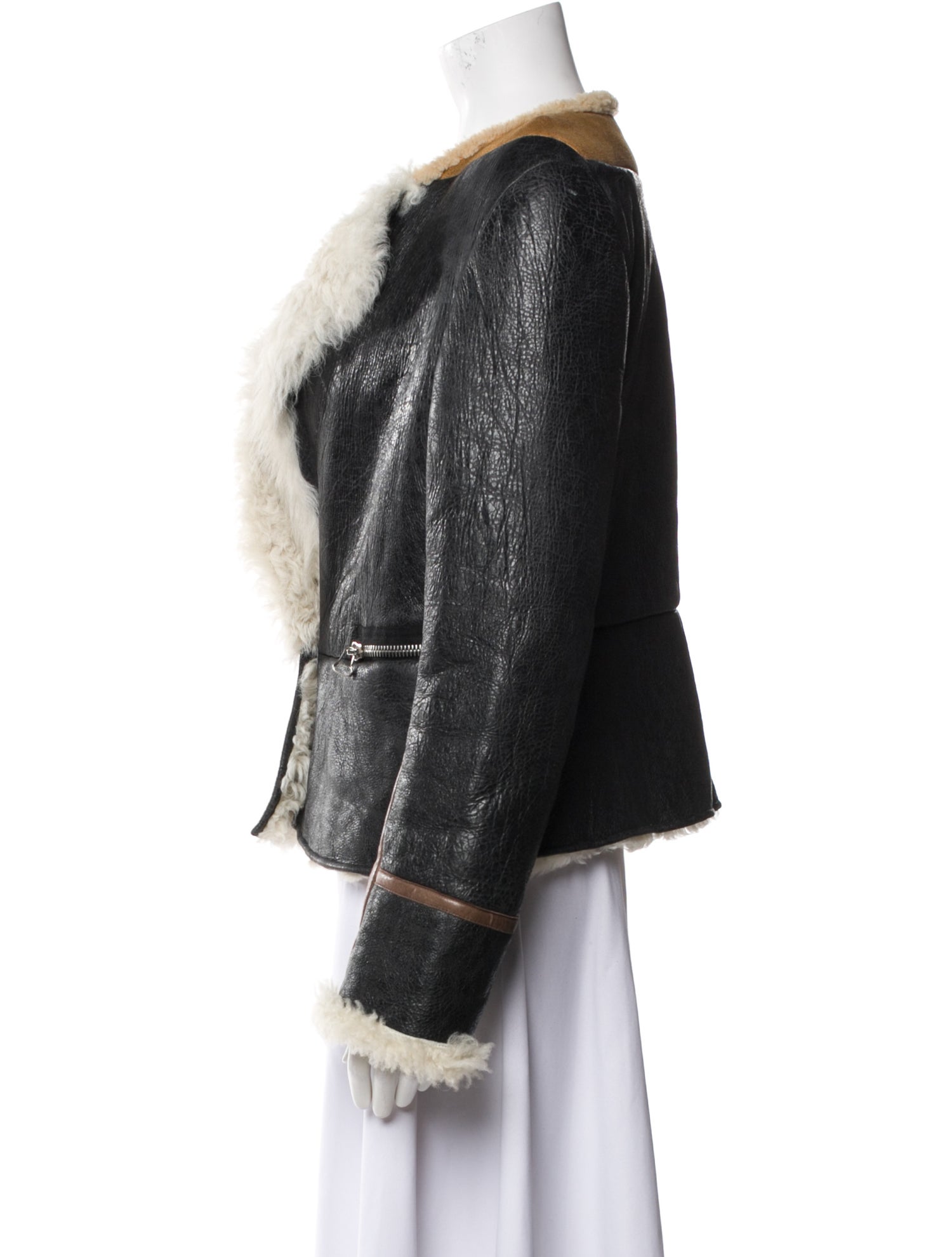 3.1 Phillip Lim Shearling Fur Jacket