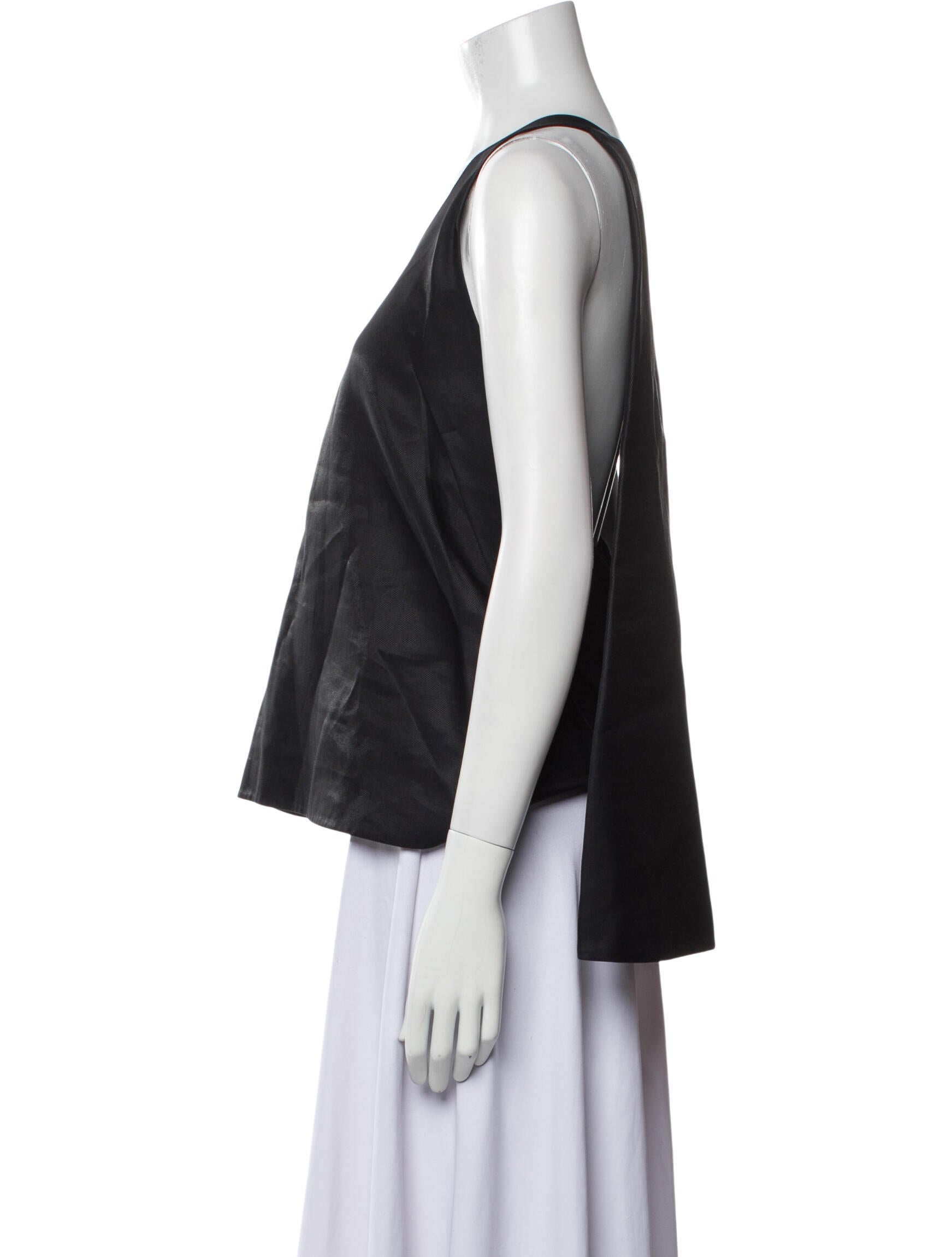 3.1 Phillip Lim Scoop Neck Sleeveless Top