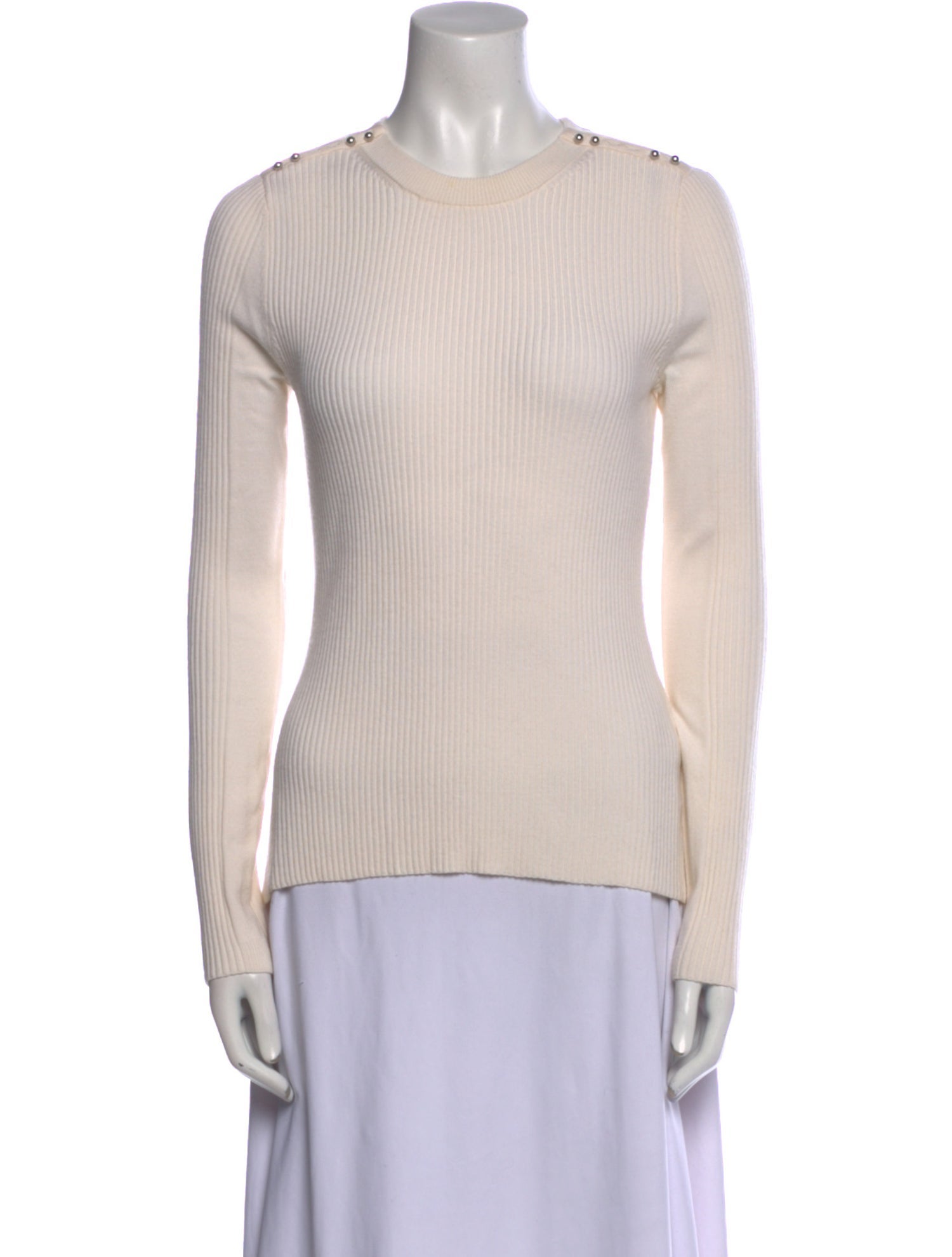 3.1 Phillip Lim Merino Wool Crew Neck Top