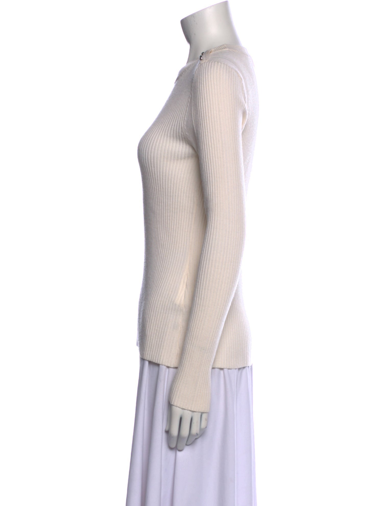 3.1 Phillip Lim Merino Wool Crew Neck Top