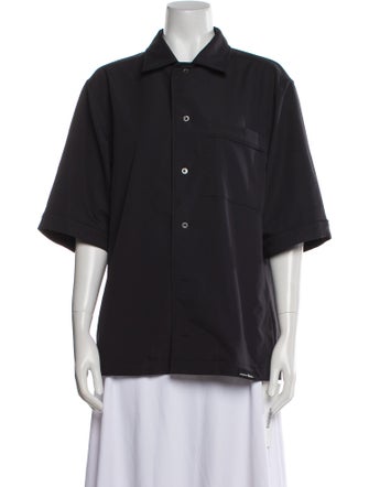 3.1 Phillip Lim Short Sleeve Button-Up Top