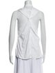 3.1 Phillip Lim Mock Neck Sleeveless Button-Up Top