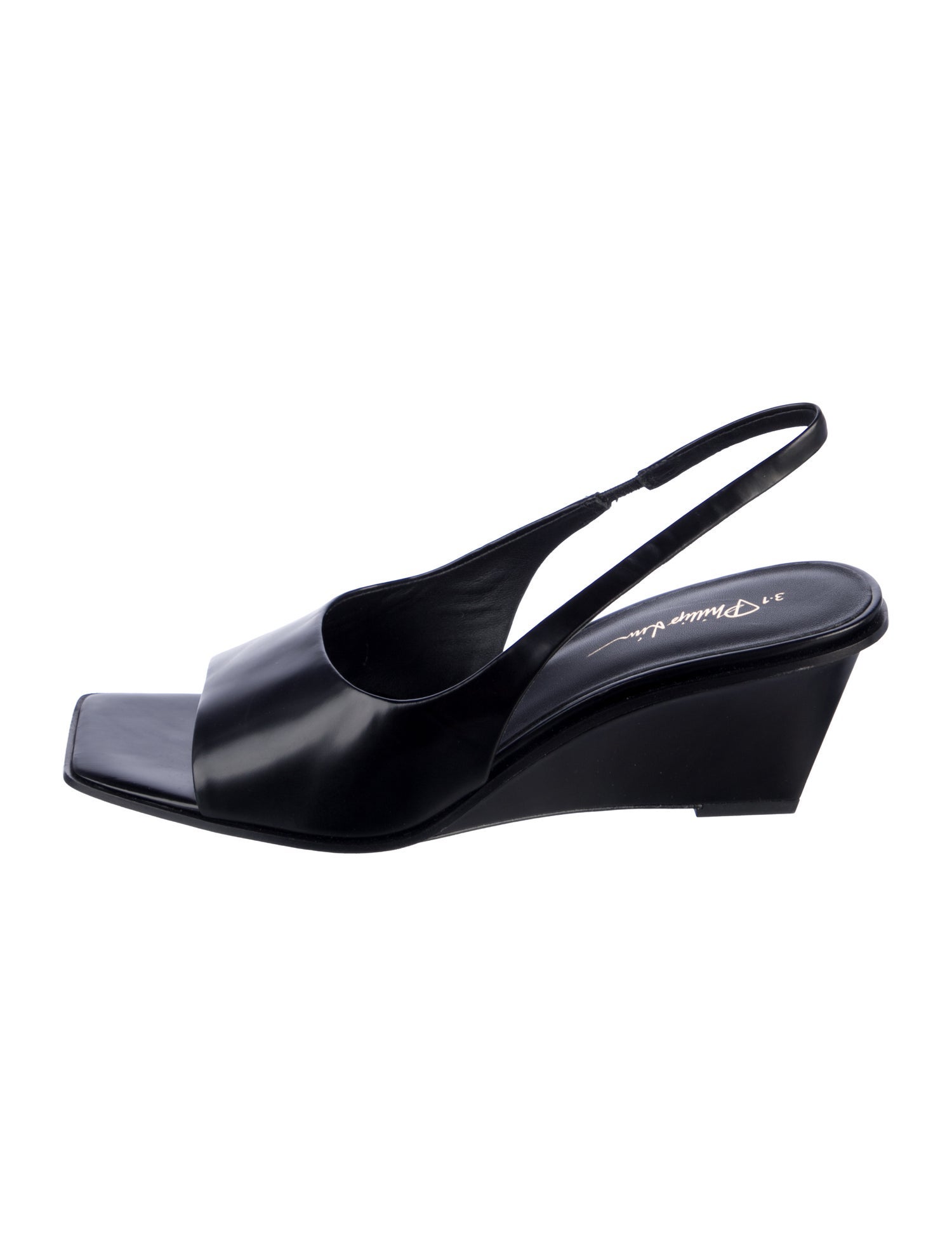 3.1 Phillip Lim Leather Slingback Sandals
