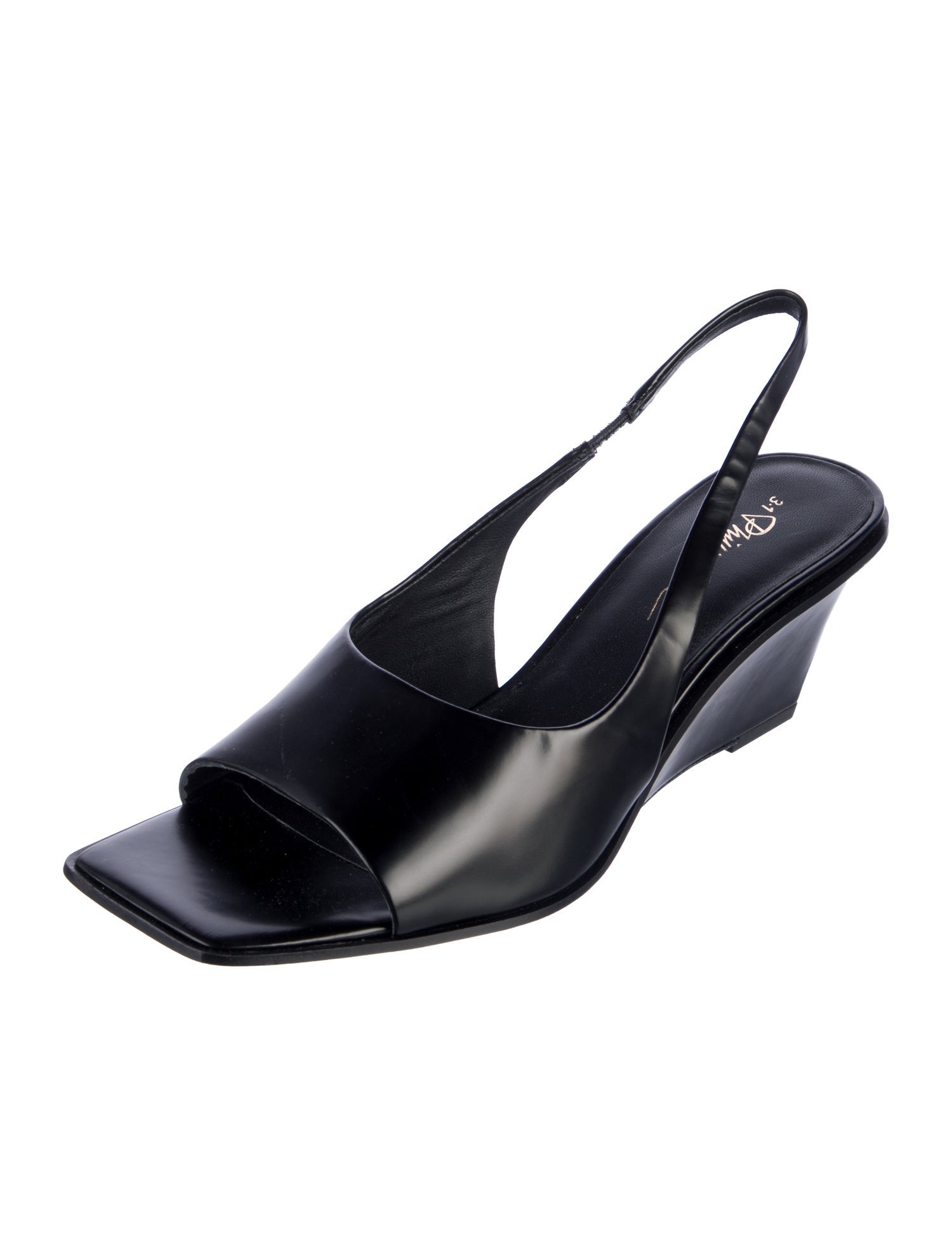 3.1 Phillip Lim Leather Slingback Sandals