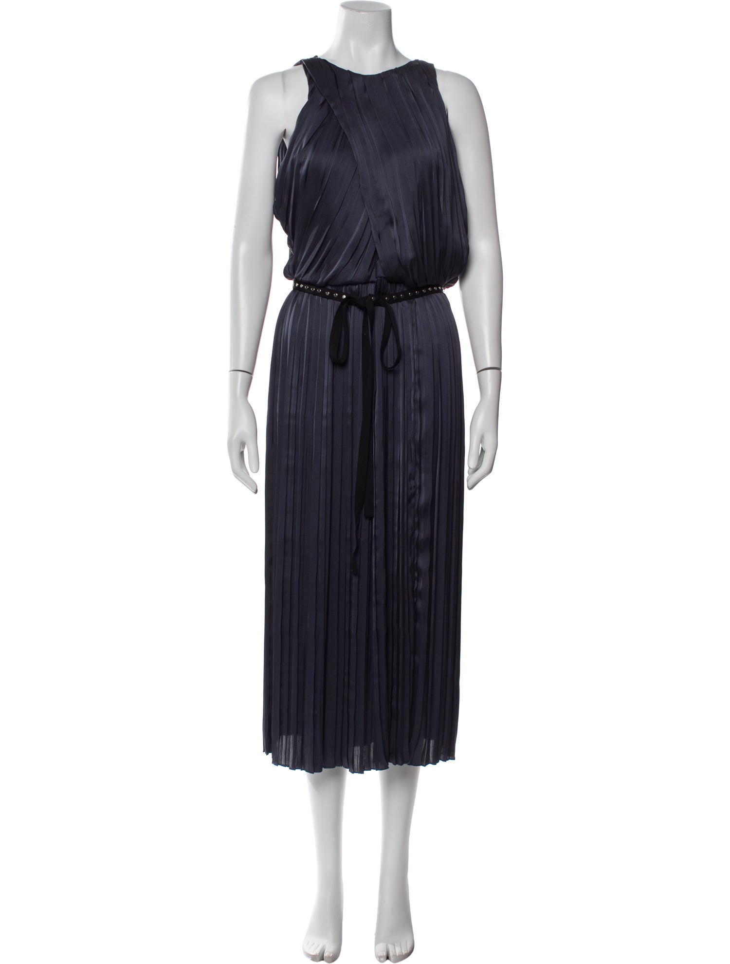 3.1 Phillip Lim Crew Neck Long Dress