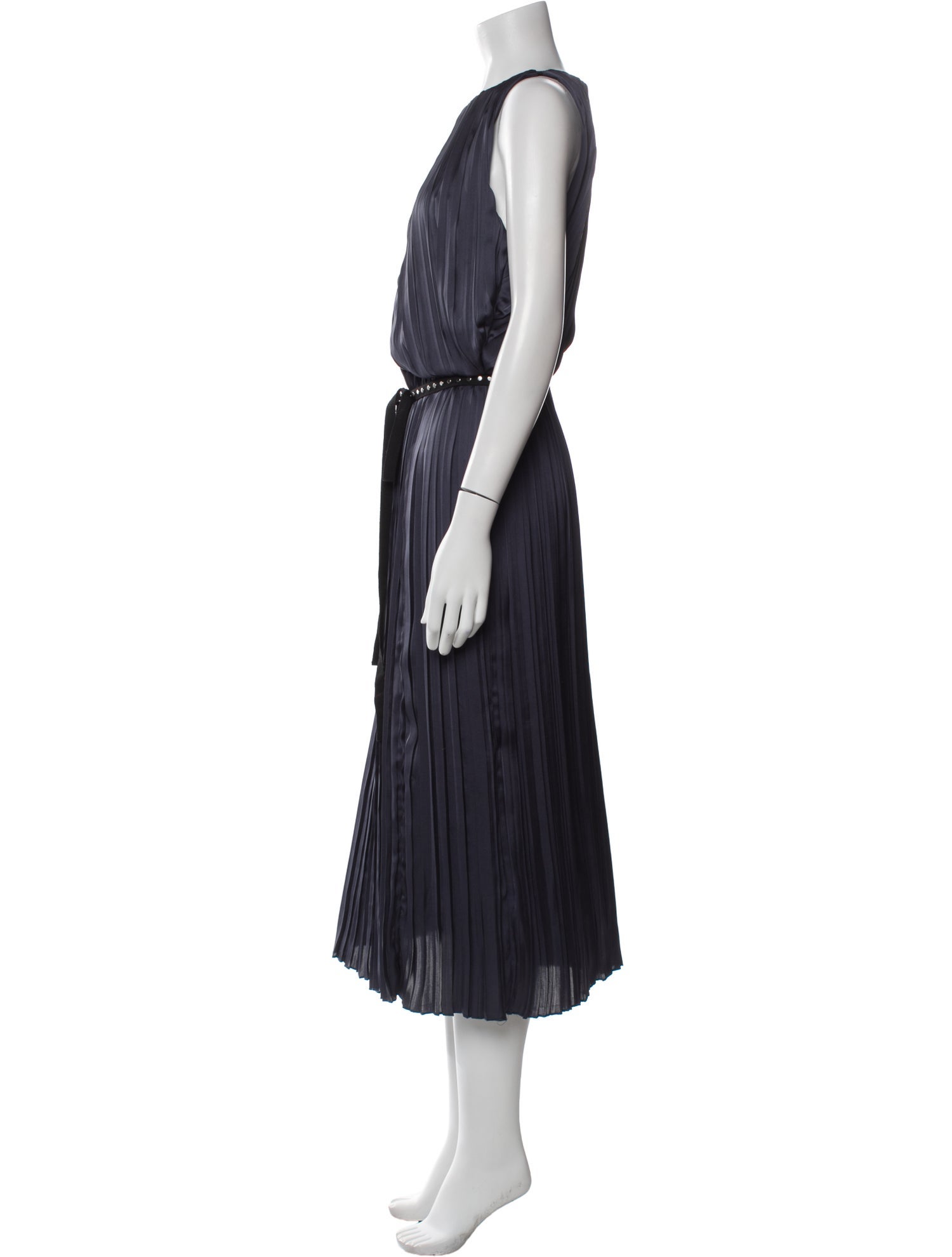 3.1 Phillip Lim Crew Neck Long Dress
