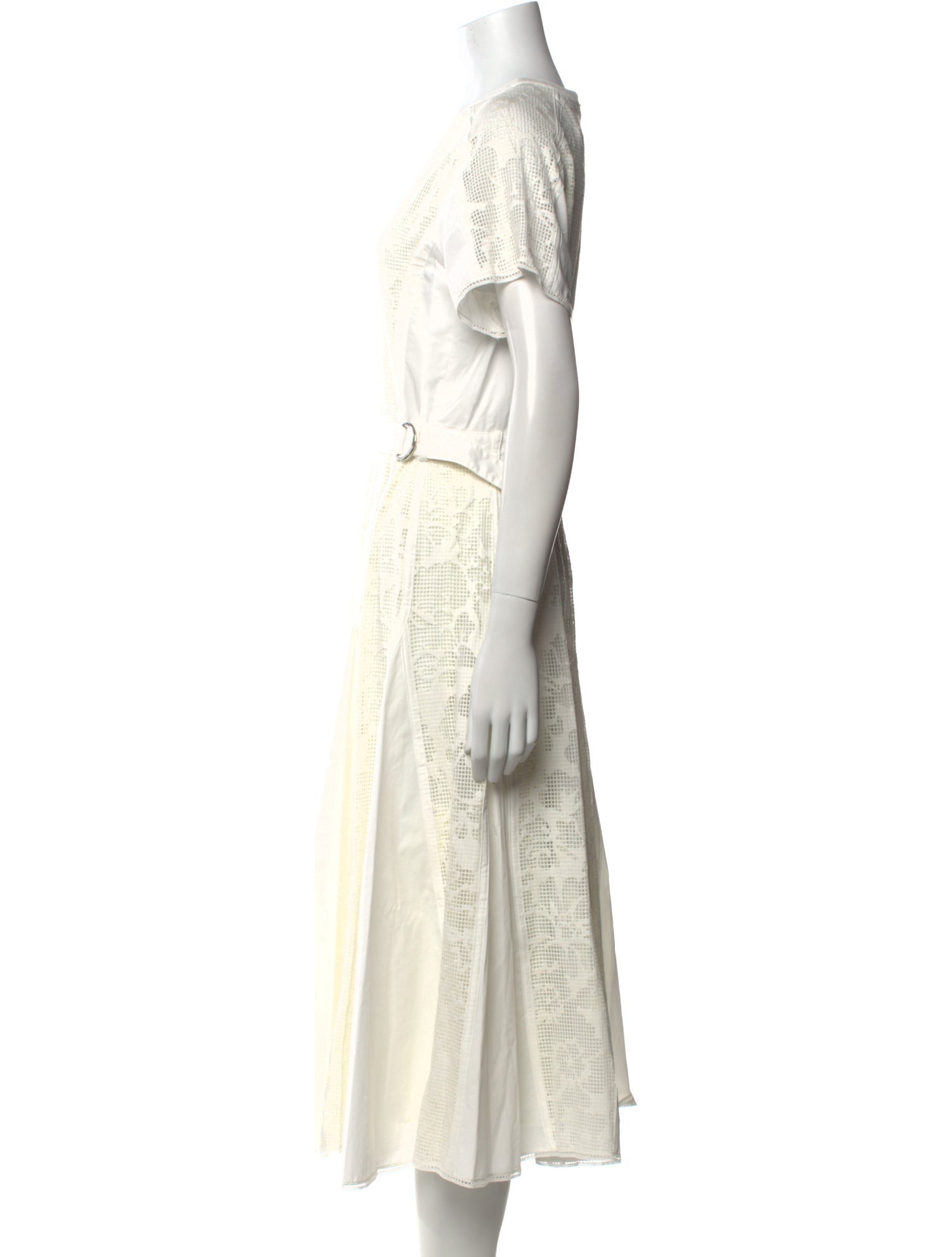 3.1 Phillip Lim Crew Neck Long Dress