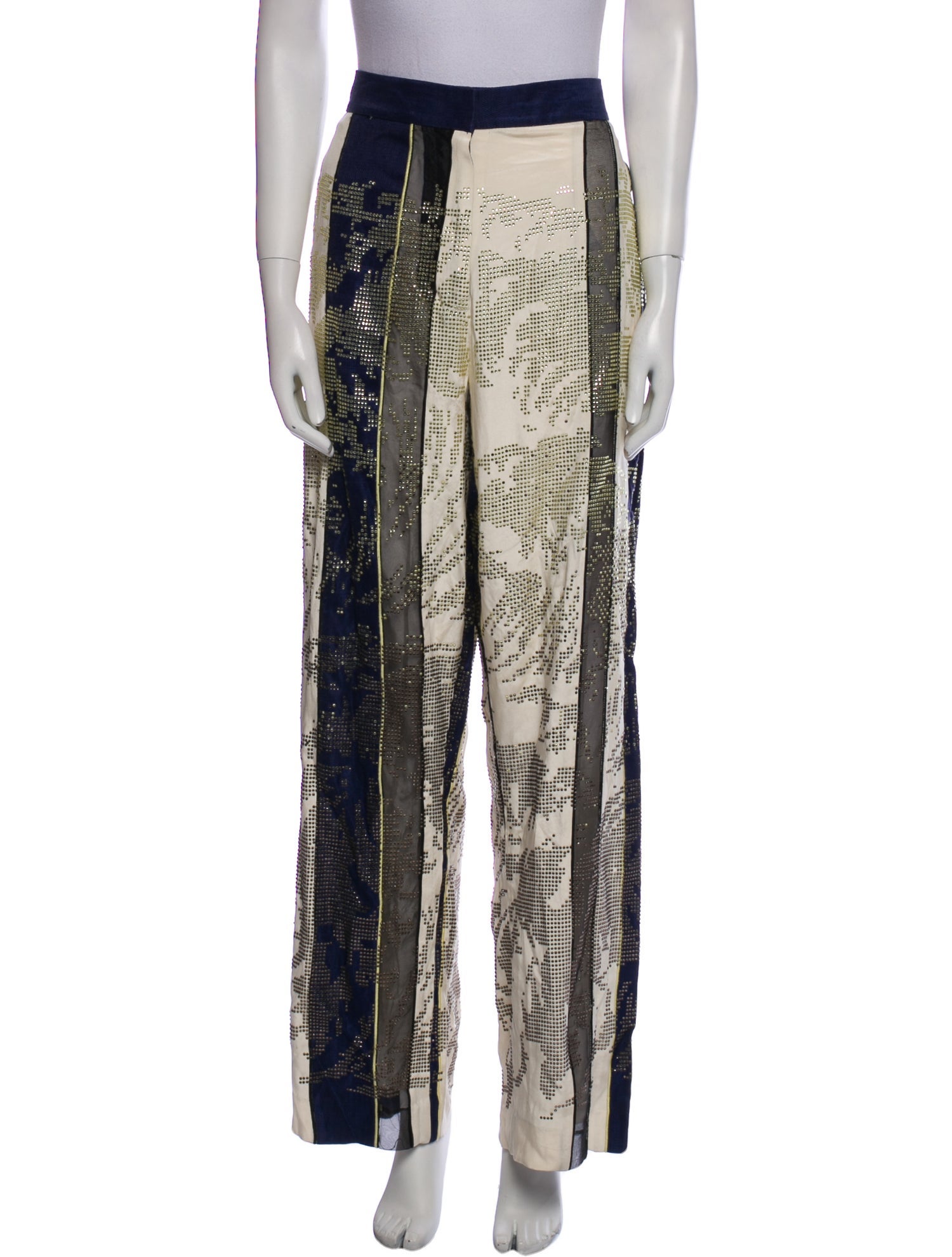 3.1 Phillip Lim Silk Wide Leg Pants