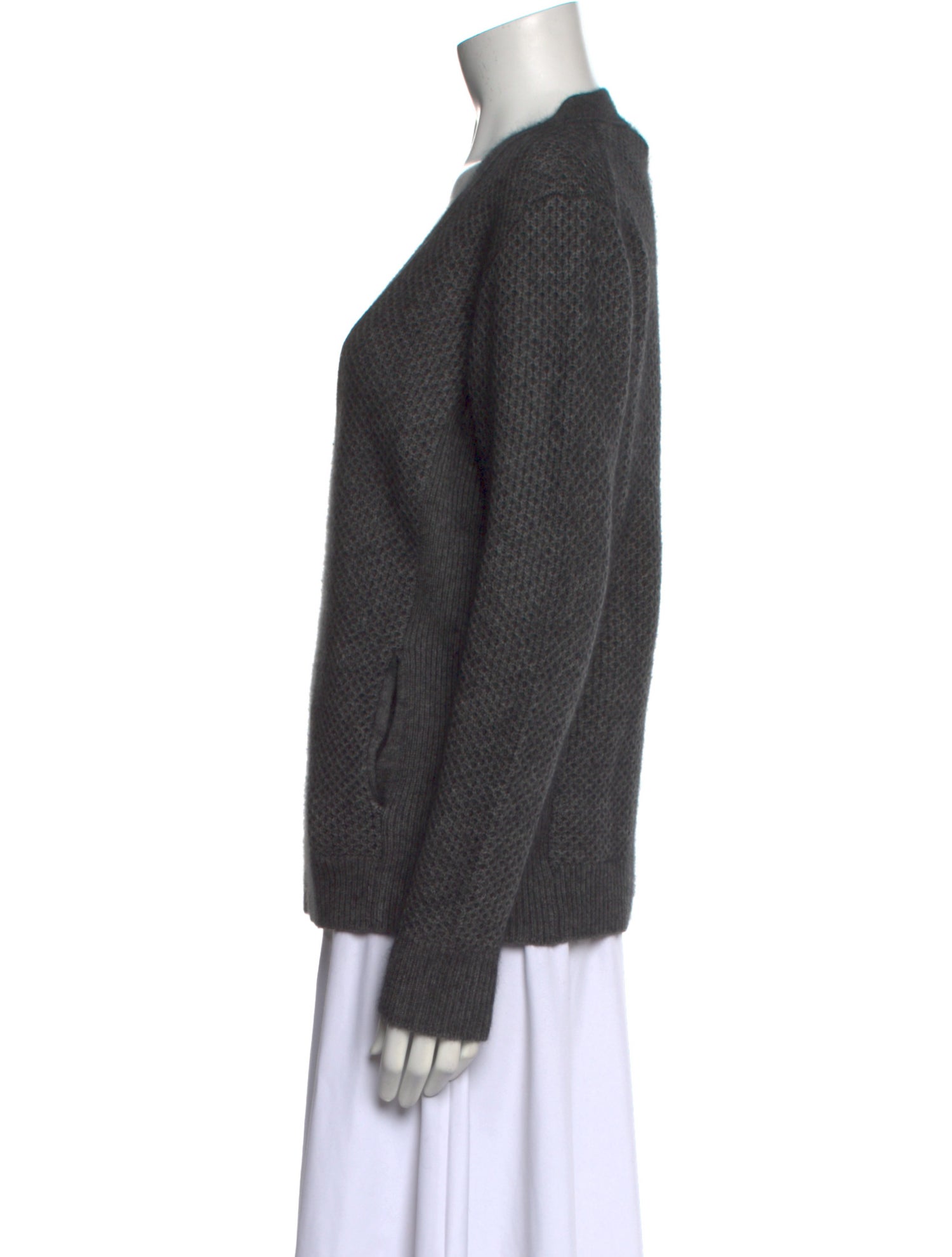 3.1 Phillip Lim Merino Wool V-Neck Sweater