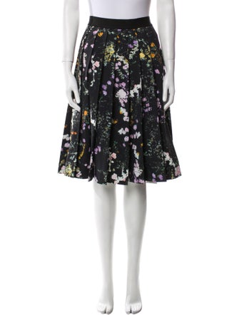 3.1 Phillip Lim Floral Print Knee-Length Skirt