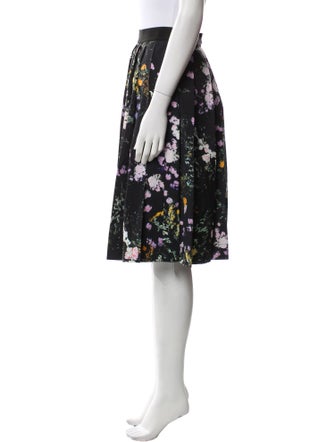 3.1 Phillip Lim Floral Print Knee-Length Skirt