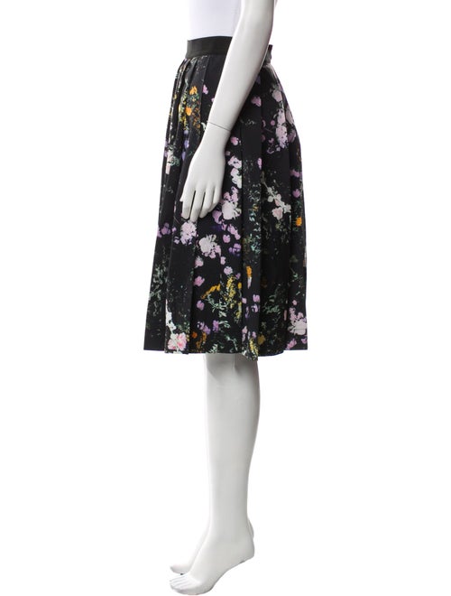 3.1 Phillip Lim Floral Print Knee-Length Skirt