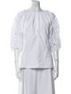 3.1 Phillip Lim Bateau Neckline Three-Quarter Sleeve Blouse