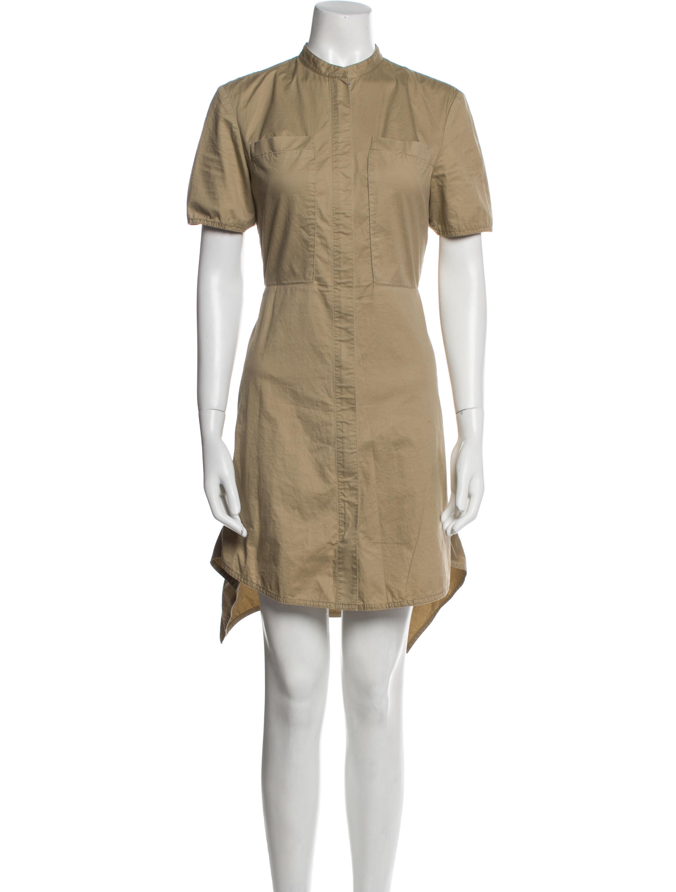 3.1 Phillip Lim Mock Neck Knee-Length Dress