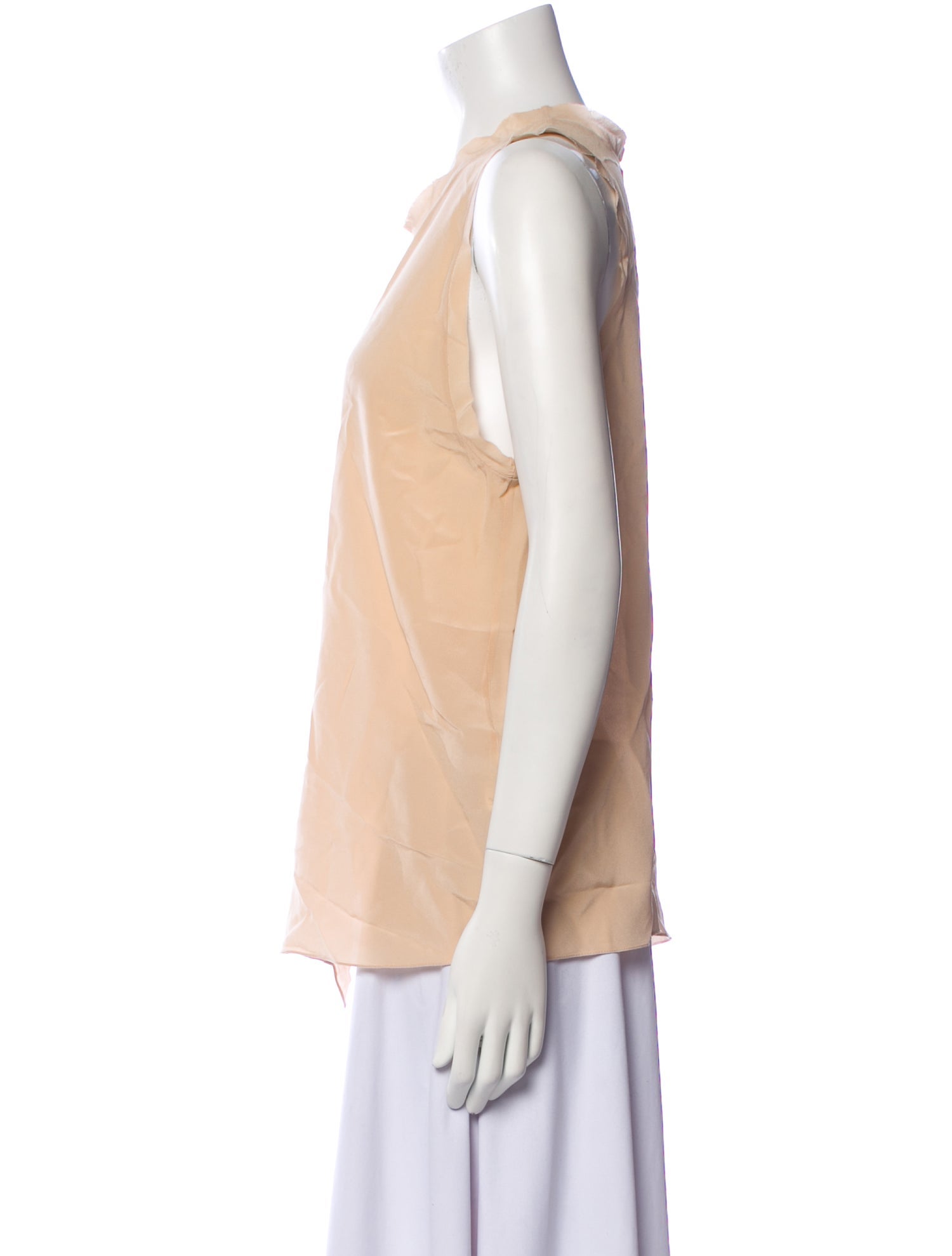 3.1 Phillip Lim Silk Scoop Neck Top
