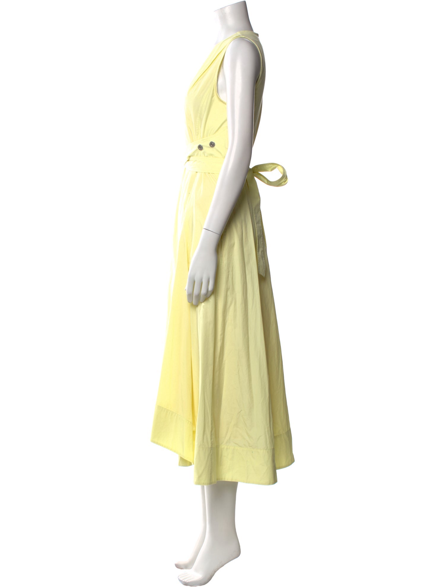 3.1 Phillip Lim V-Neck Midi Length Dress