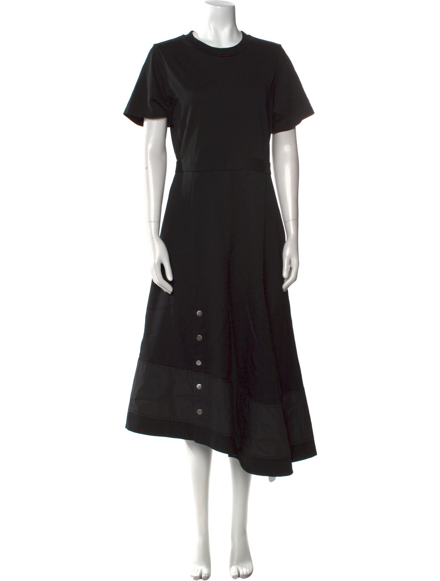 3.1 Phillip Lim Crew Neck Midi Length Dress