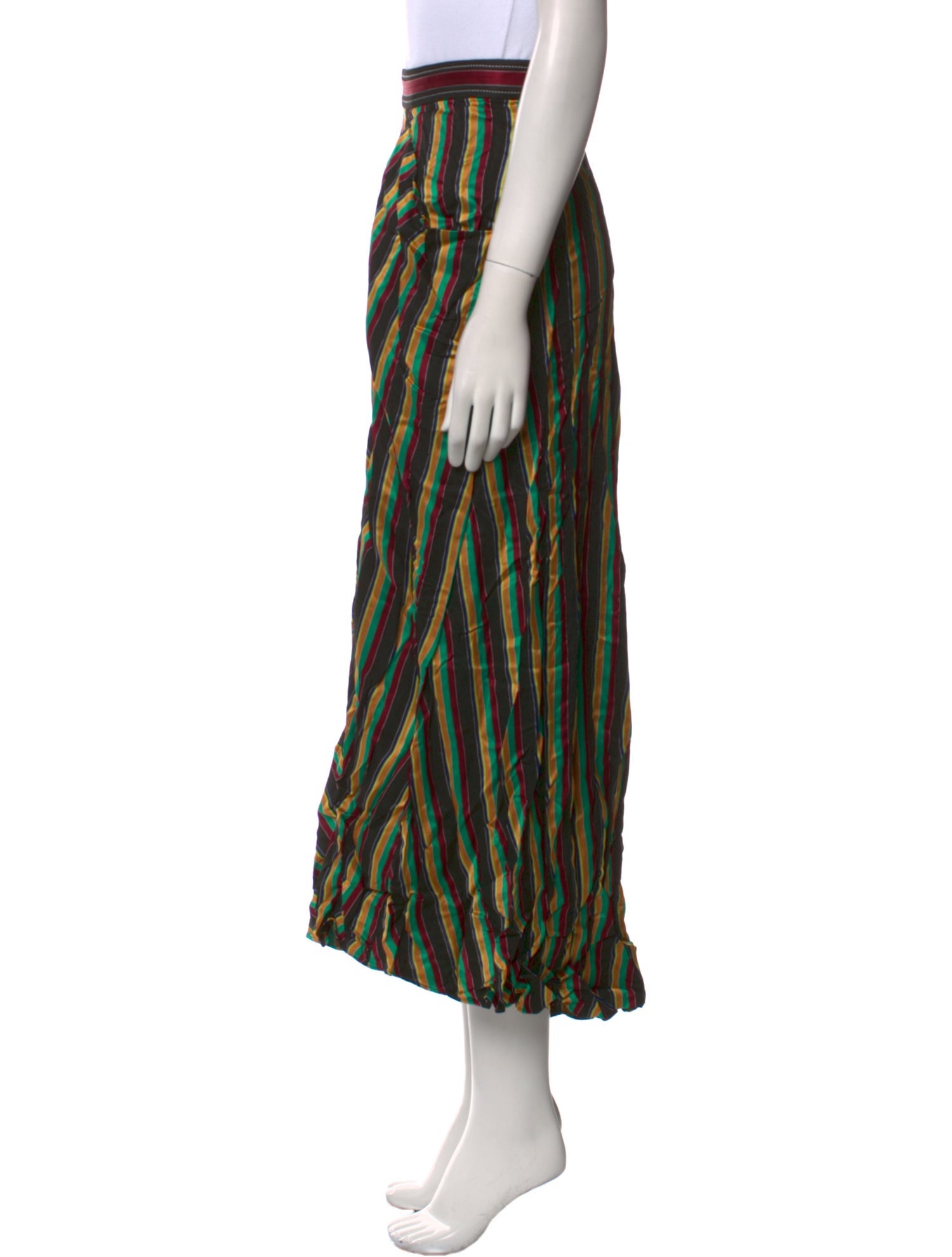 3.1 Phillip Lim Striped Midi Length Skirt w/ Tags