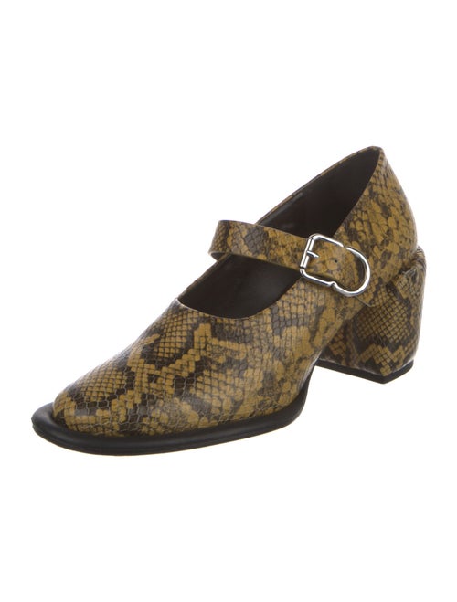 3.1 Phillip Lim Snakeskin Animal Print Pumps