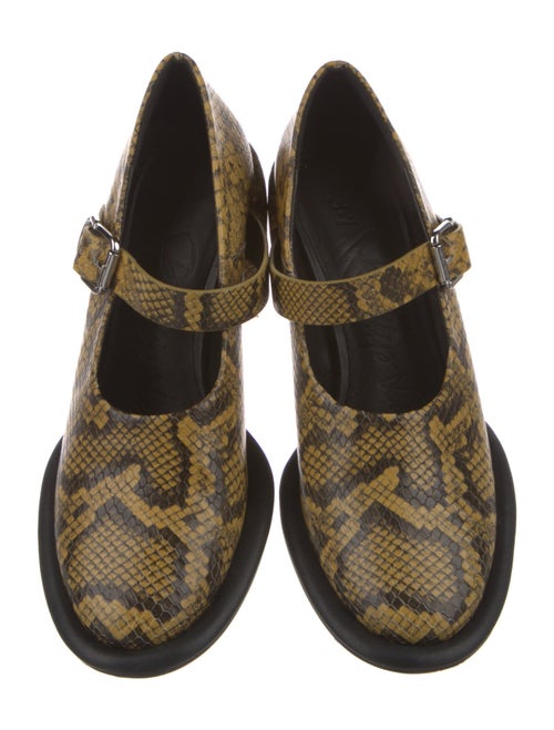 3.1 Phillip Lim Snakeskin Animal Print Pumps