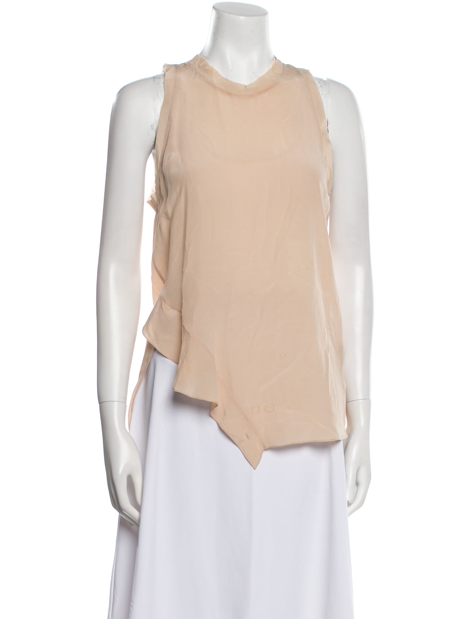 3.1 Phillip Lim Silk Crew Neck Top