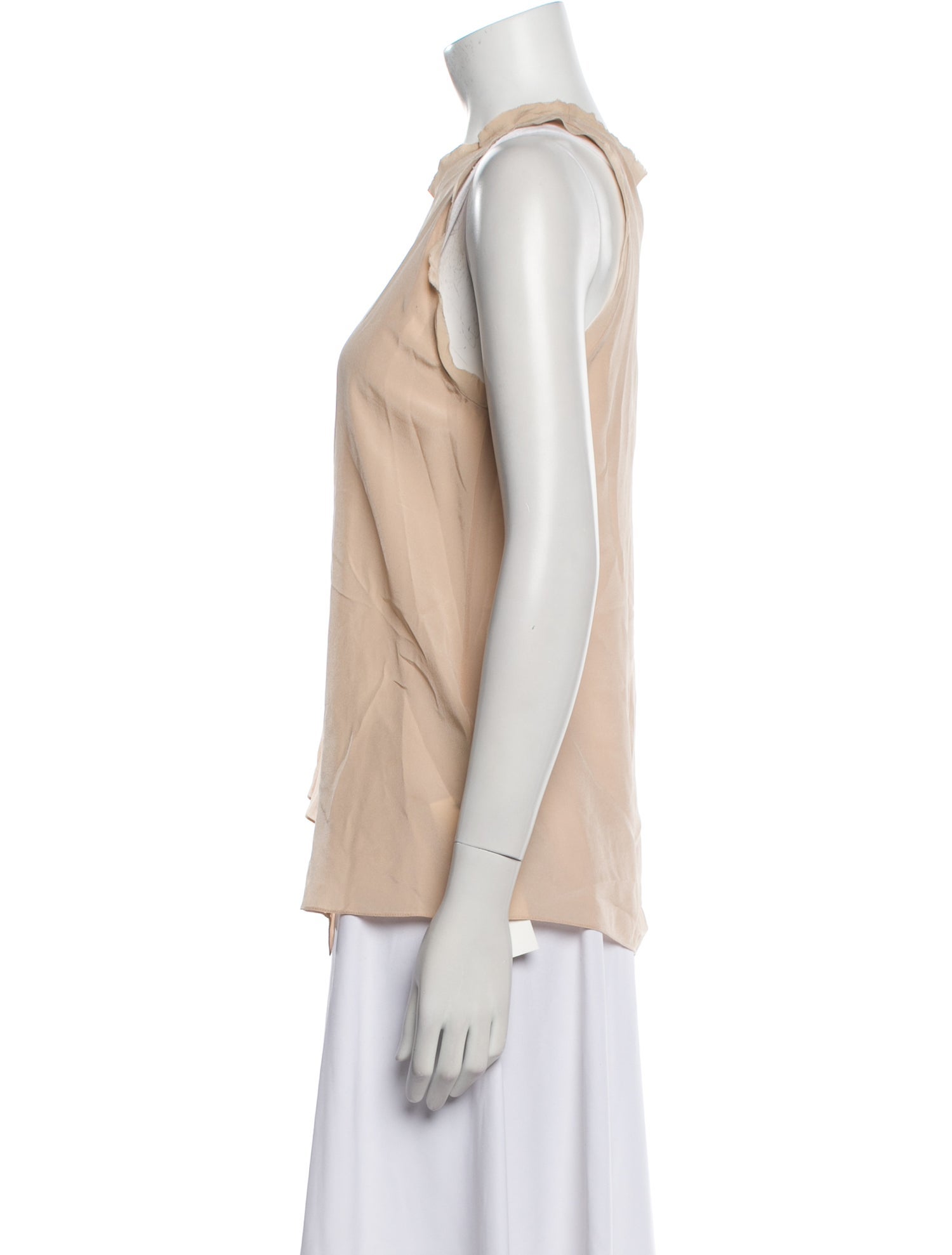 3.1 Phillip Lim Silk Crew Neck Top