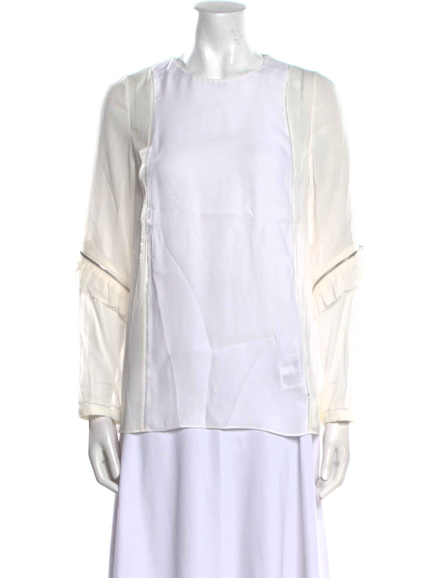 3.1 Phillip Lim Crew Neck Long Sleeve Tunic