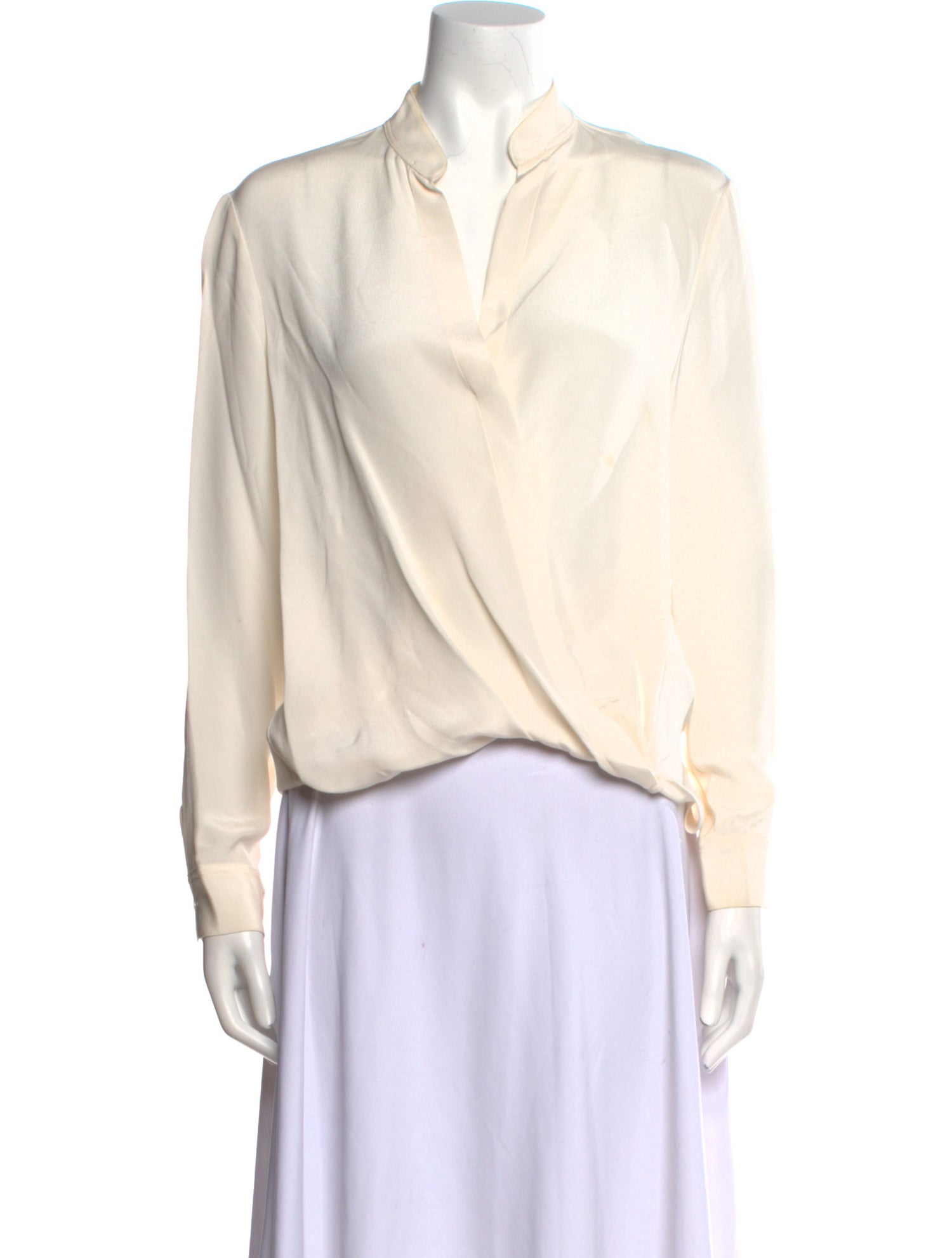 3.1 Phillip Lim Silk V-Neck Blouse