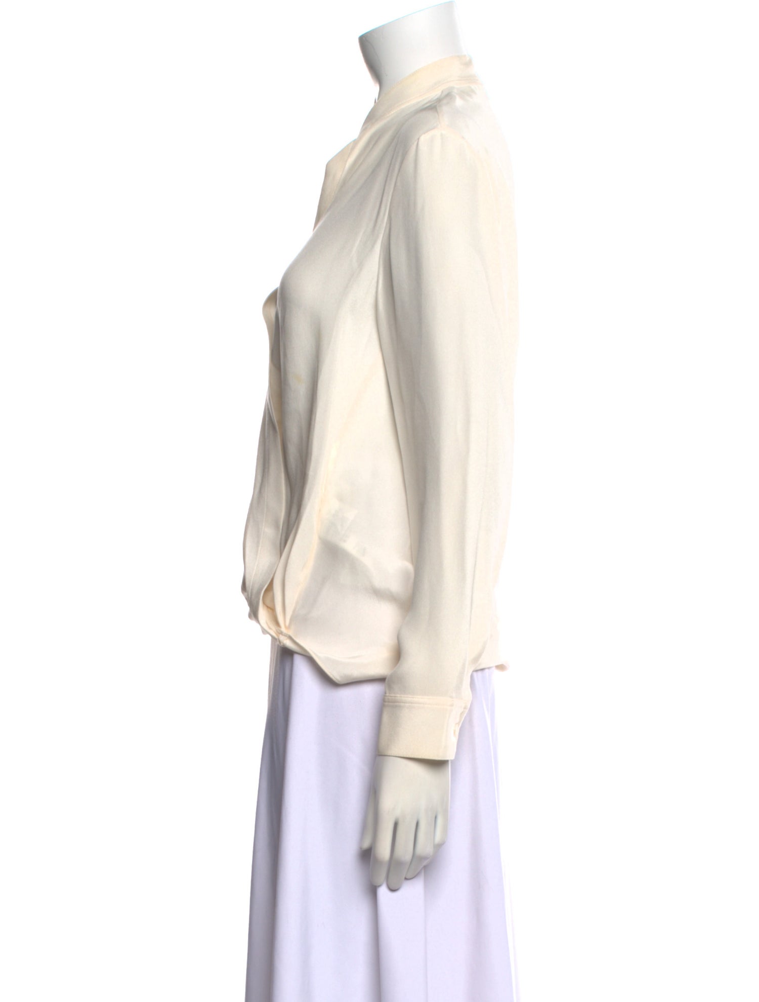 3.1 Phillip Lim Silk V-Neck Blouse