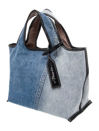 3.1 Phillip Lim Denim Top Handle Bag
