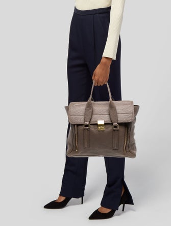 3.1 Phillip Lim Leather Top Handle Bag