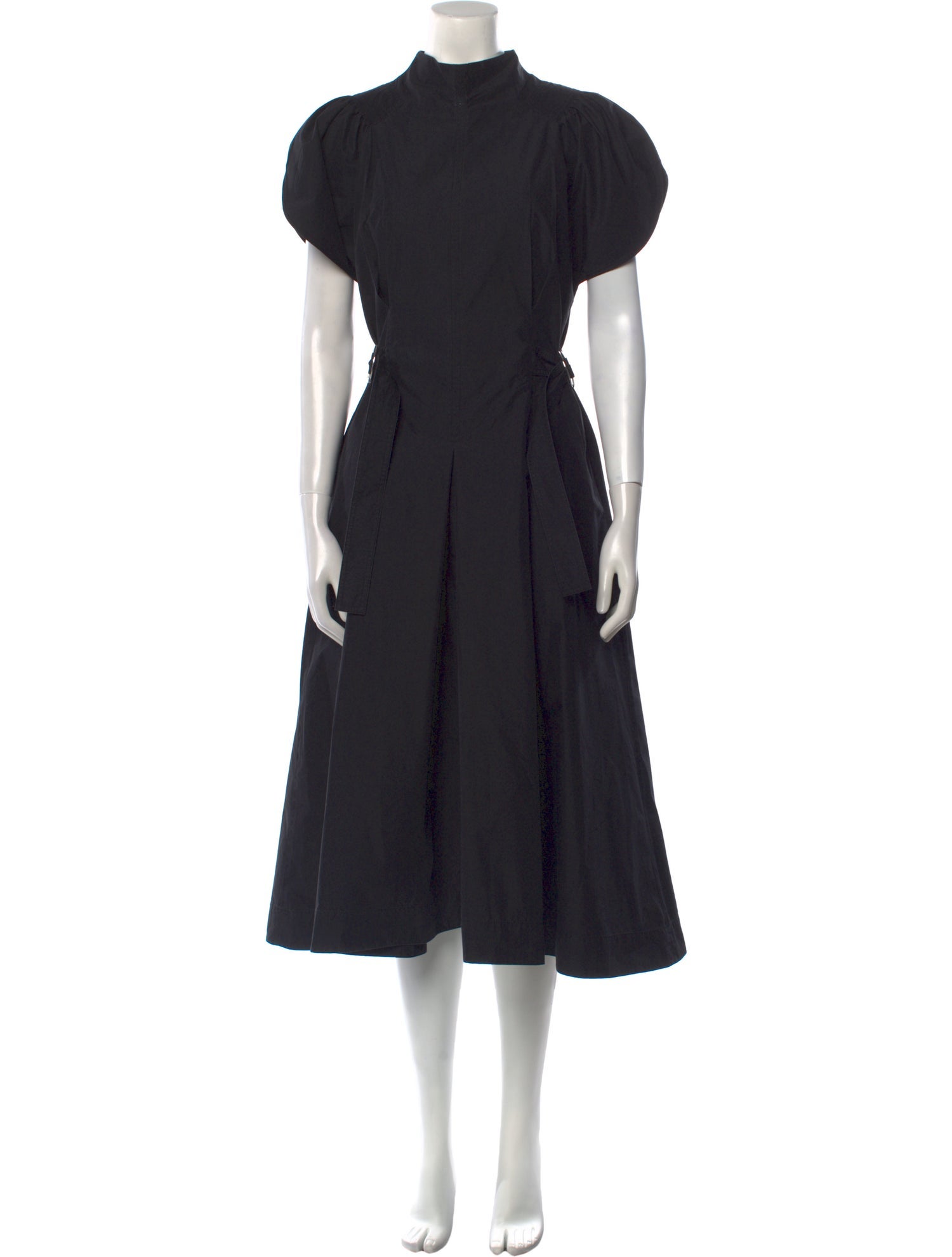 3.1 Phillip Lim Mock Neck Midi Length Dress