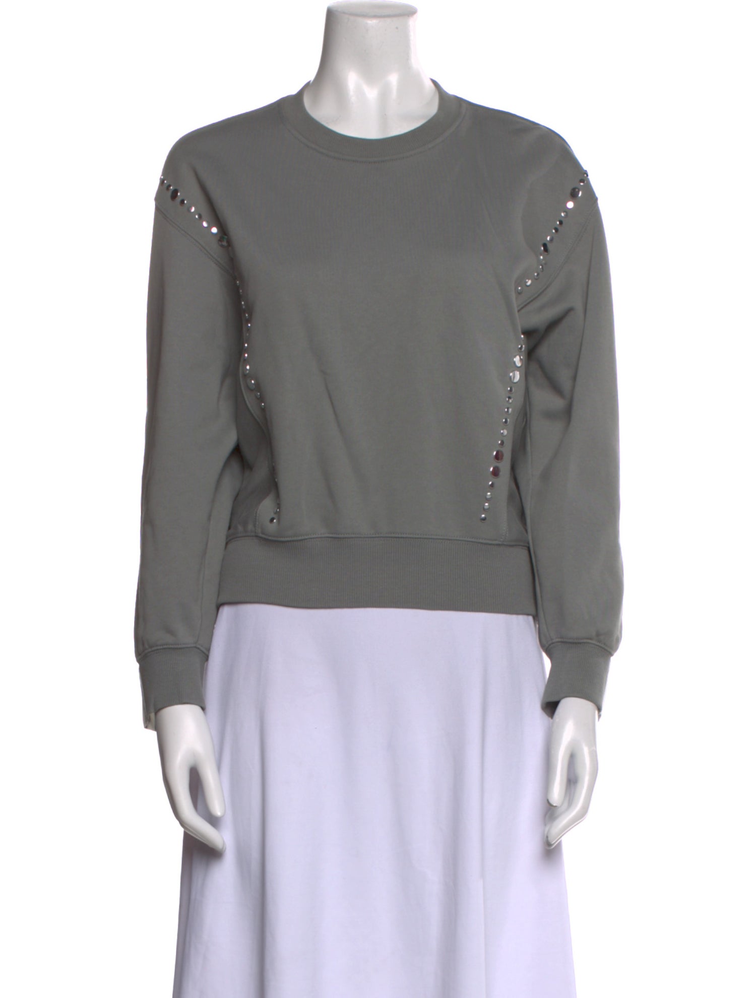 3.1 Phillip Lim Crew Neck Long Sleeve Sweatshirt