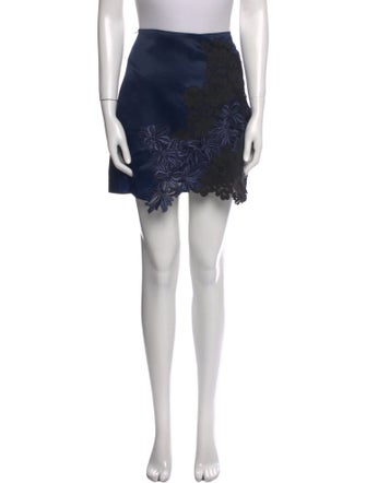 3.1 Phillip Lim Silk Mini Skirt