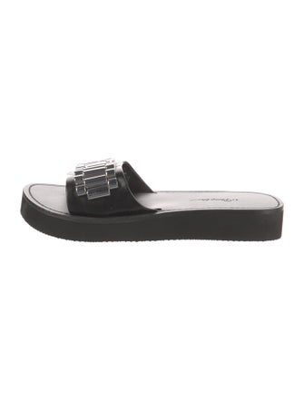 3.1 Phillip Lim Eva Watch Strap Leather Slides
