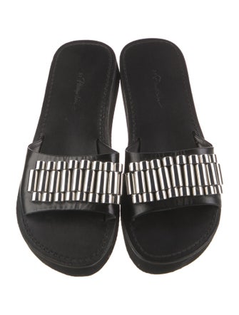 3.1 Phillip Lim Eva Watch Strap Leather Slides