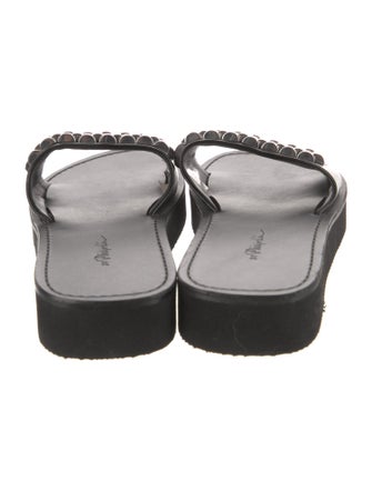 3.1 Phillip Lim Eva Watch Strap Leather Slides
