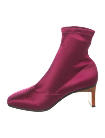 3.1 Phillip Lim Satin Sock Boots