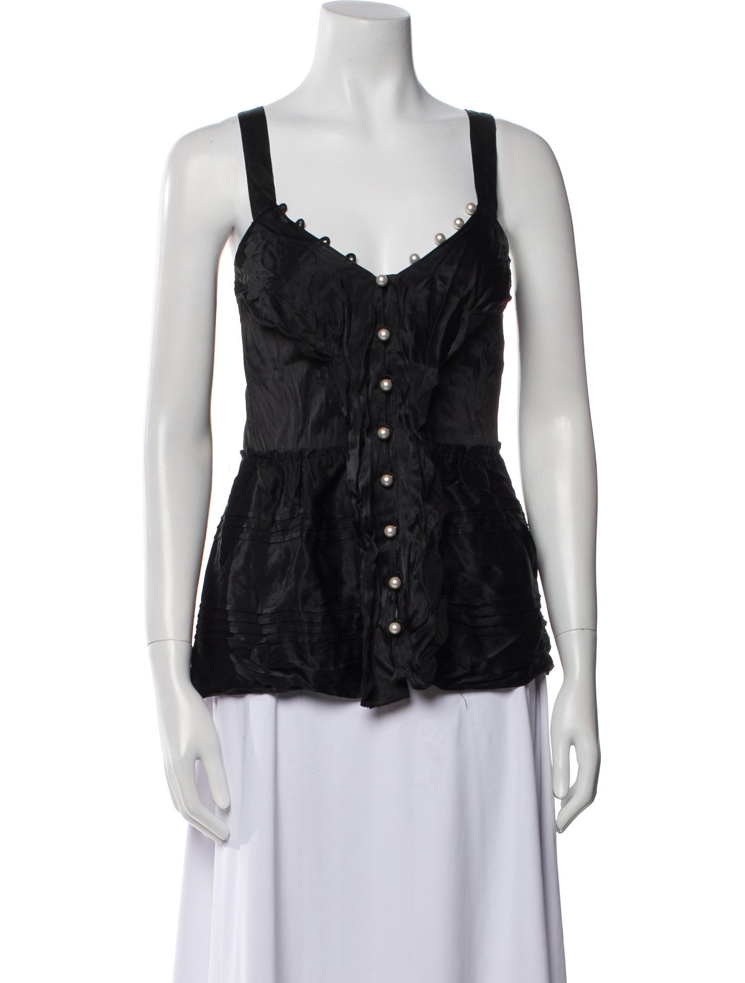 3.1 Phillip Lim V-Neck Sleeveless Top