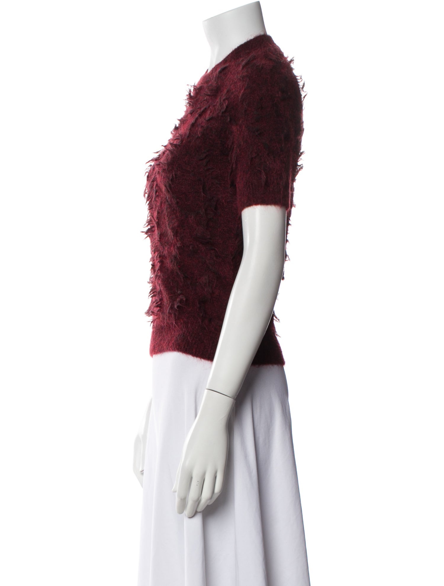 3.1 Phillip Lim Mohair Mock Neck Top