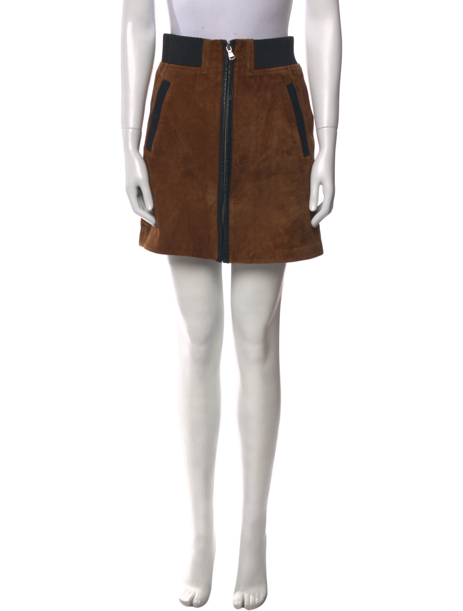 3.1 Phillip Lim Calf Hair Mini Skirt