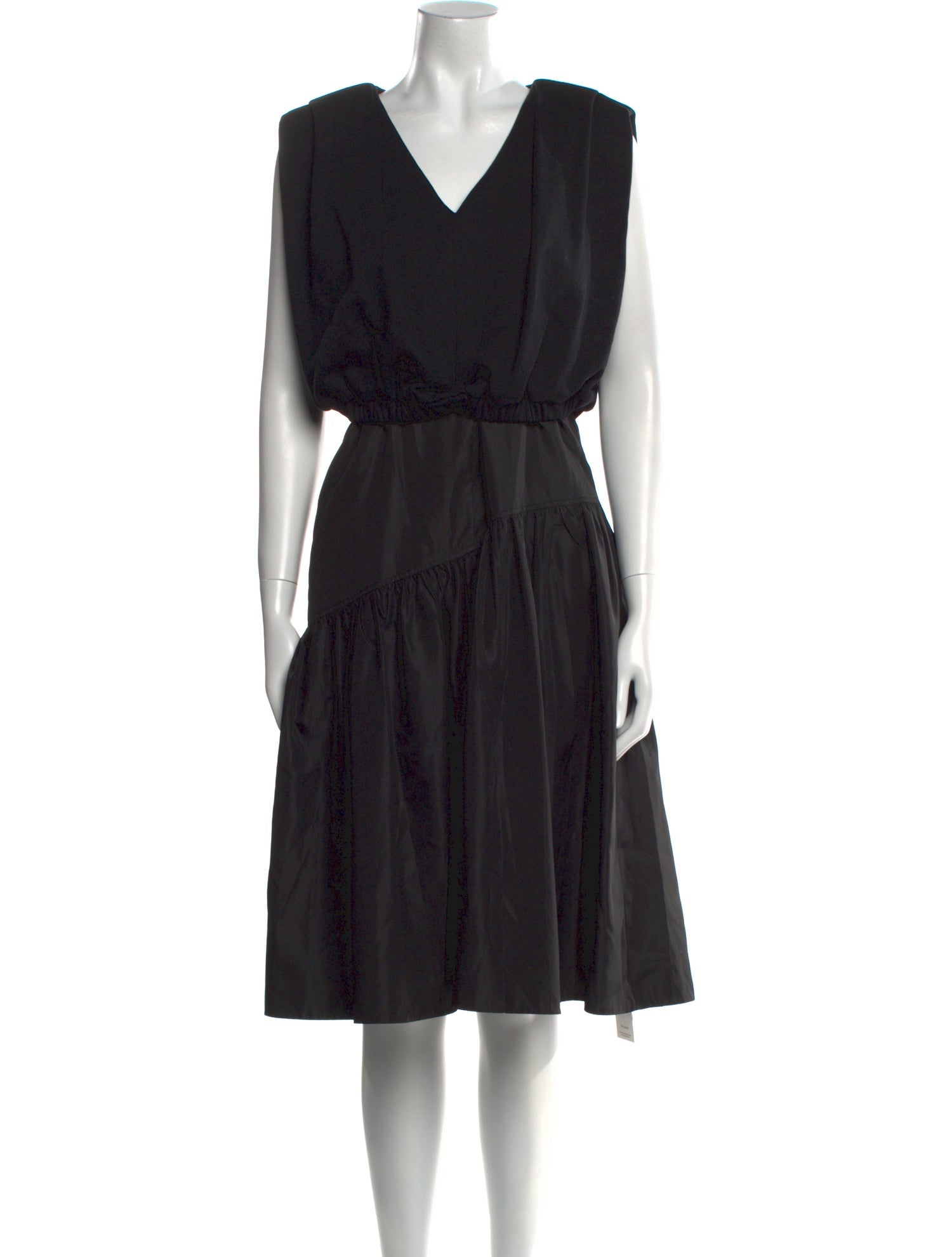3.1 Phillip Lim V-Neck Midi Length Dress