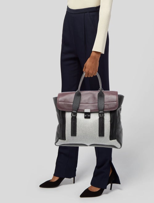 3.1 Phillip Lim Leather Top Handle Bag