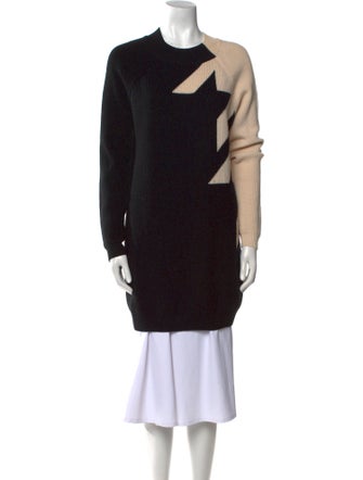 3.1 Phillip Lim Merino Wool Colorblock Pattern Sweater