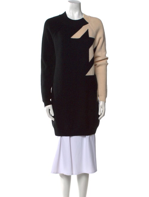 3.1 Phillip Lim Merino Wool Colorblock Pattern Sweater